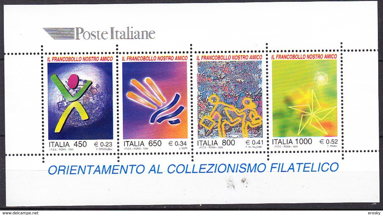 A1458 - ITALIA BF Ss N°23 - Yv N°21 ** - Blocks & Sheetlets