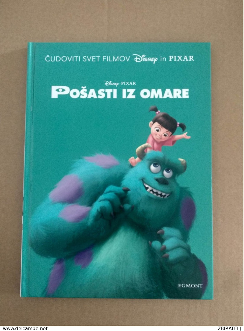 Slovenščina Knjiga Otroška: POŠASTI IZ OMARE  (Disney Pixar) - Slavische Talen