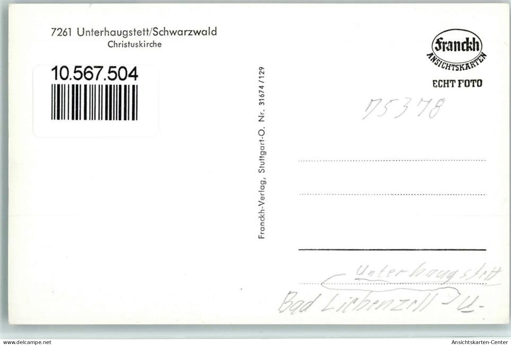 10567504 - Unterhaugstett - Calw