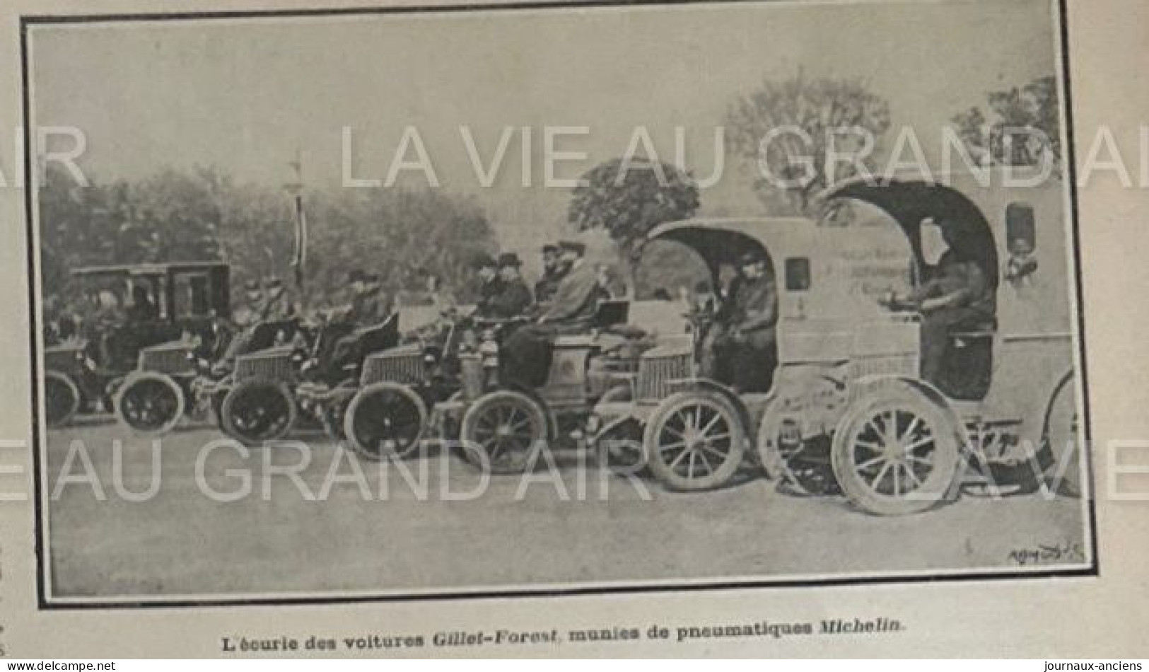 1902 COURSE AUTOMOBILE - LE CIRCUIT DU NORD - GEORGES RICHARD - PEUGEOT - ASTER - BARDON - GILLET FOREST - MERCY ETC....