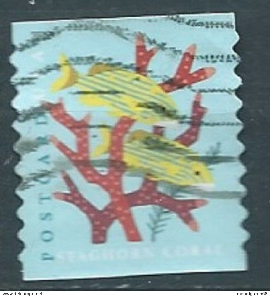 VERINIGTE STAATEN ETATS UNIS USA 2019 CORALS: STAGHORN F USED SN 5368 MI 5581BG YT 5201A SN - Used Stamps