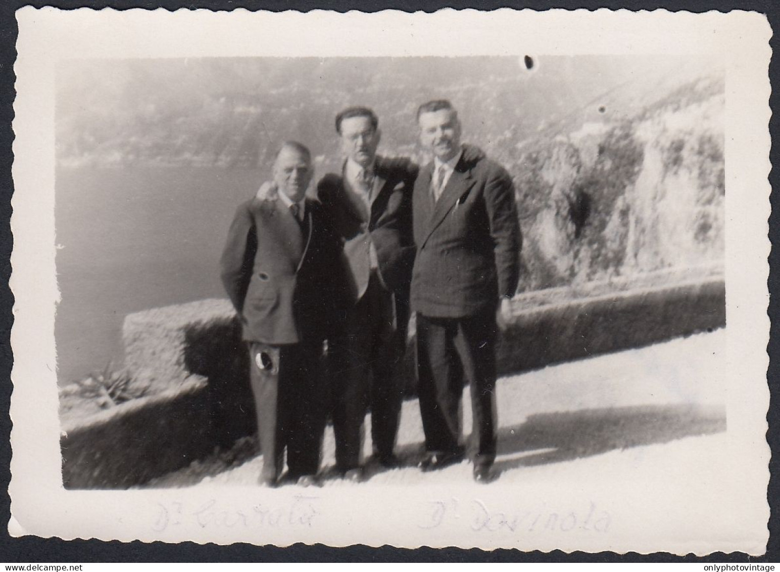 Costiera Amalfitana 1953 - Capo D'Orso - Fotografia Epoca - Vintage Photo - Places