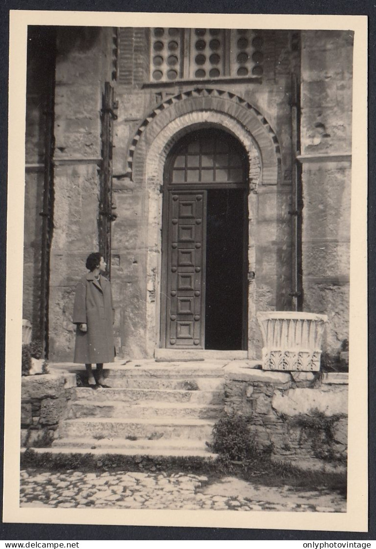 Greece 1955 - La Porta Dei Leoni - Fotografia D'epoca - Vintage Photo - Places