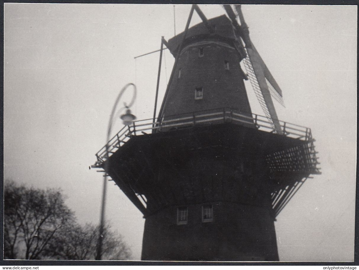 Netherlands 1954 - Volendam - Mulino A Vento - Fotografia Epoca - Photo - Places
