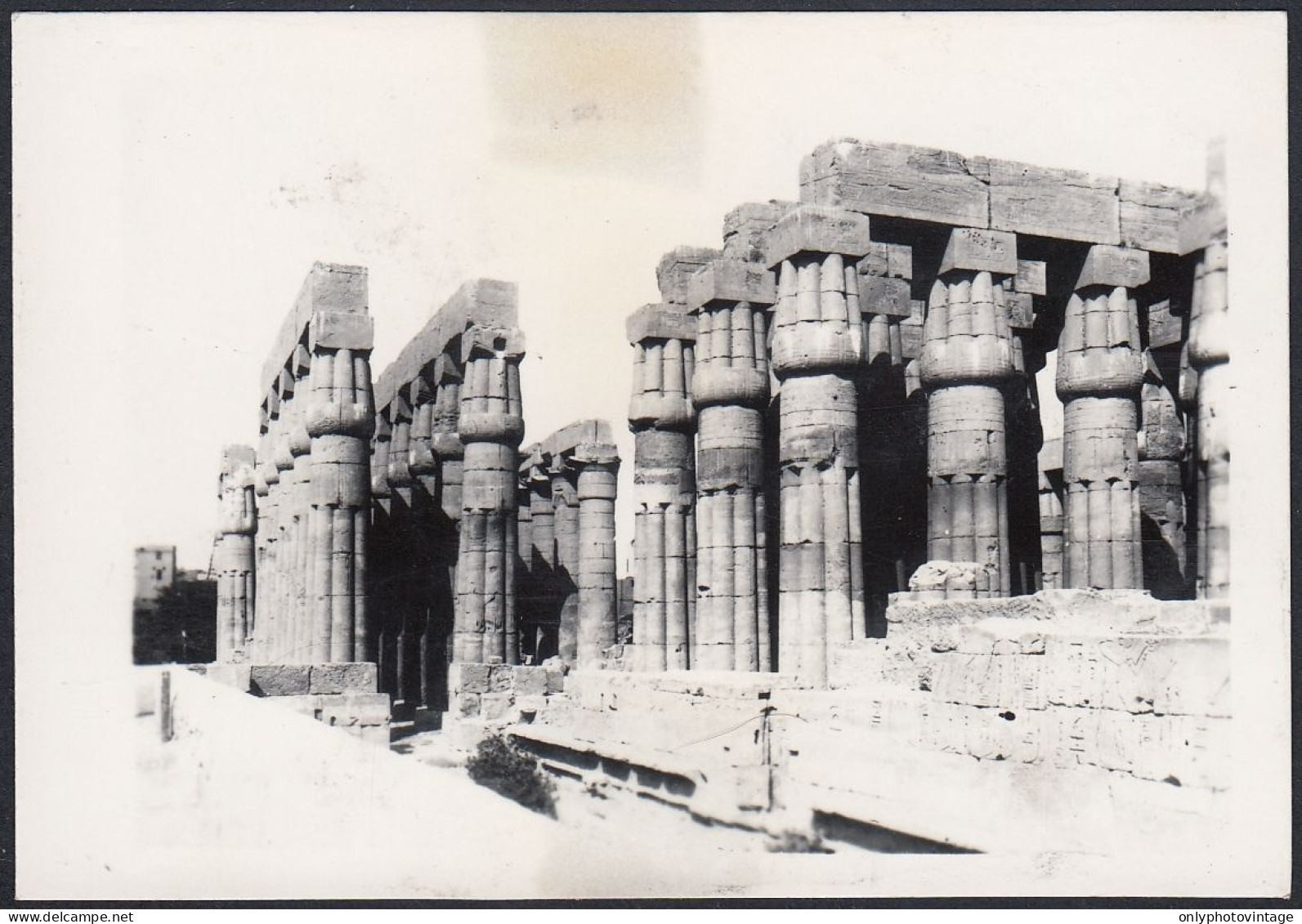 Egypt 1956 - Luxor - Archaeological View - Fotografia Epoca - Old Photo - Places