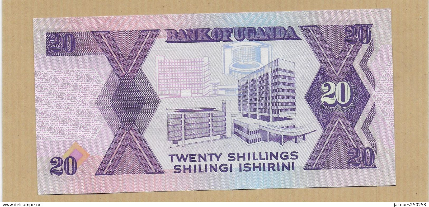 TWENTYSHILLINGS SHILLINGI ISHIRINI 1988 UGANDA  ETAT NEUF - Uganda