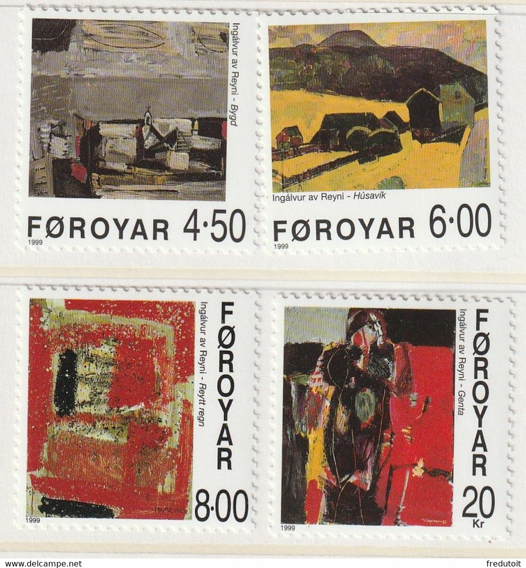 Féroé - N°358/61 ** (1999) Peintre - Faroe Islands