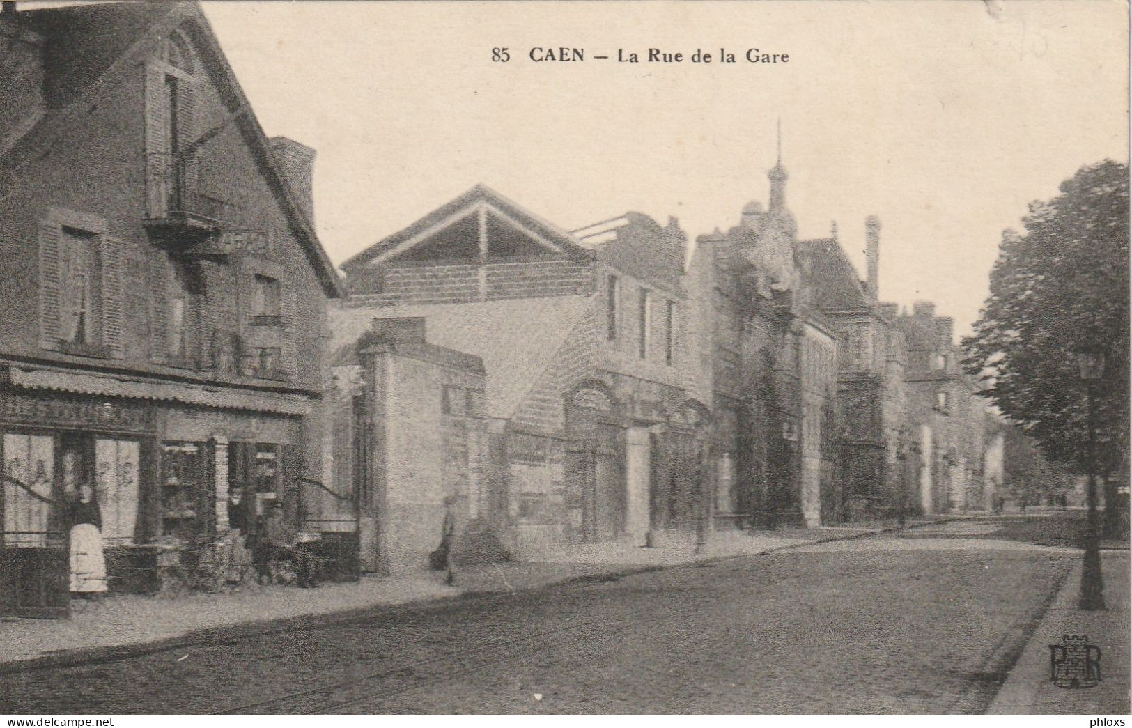 Caen/14/ La Rue De La Gare / Réf:fm4033 - Caen