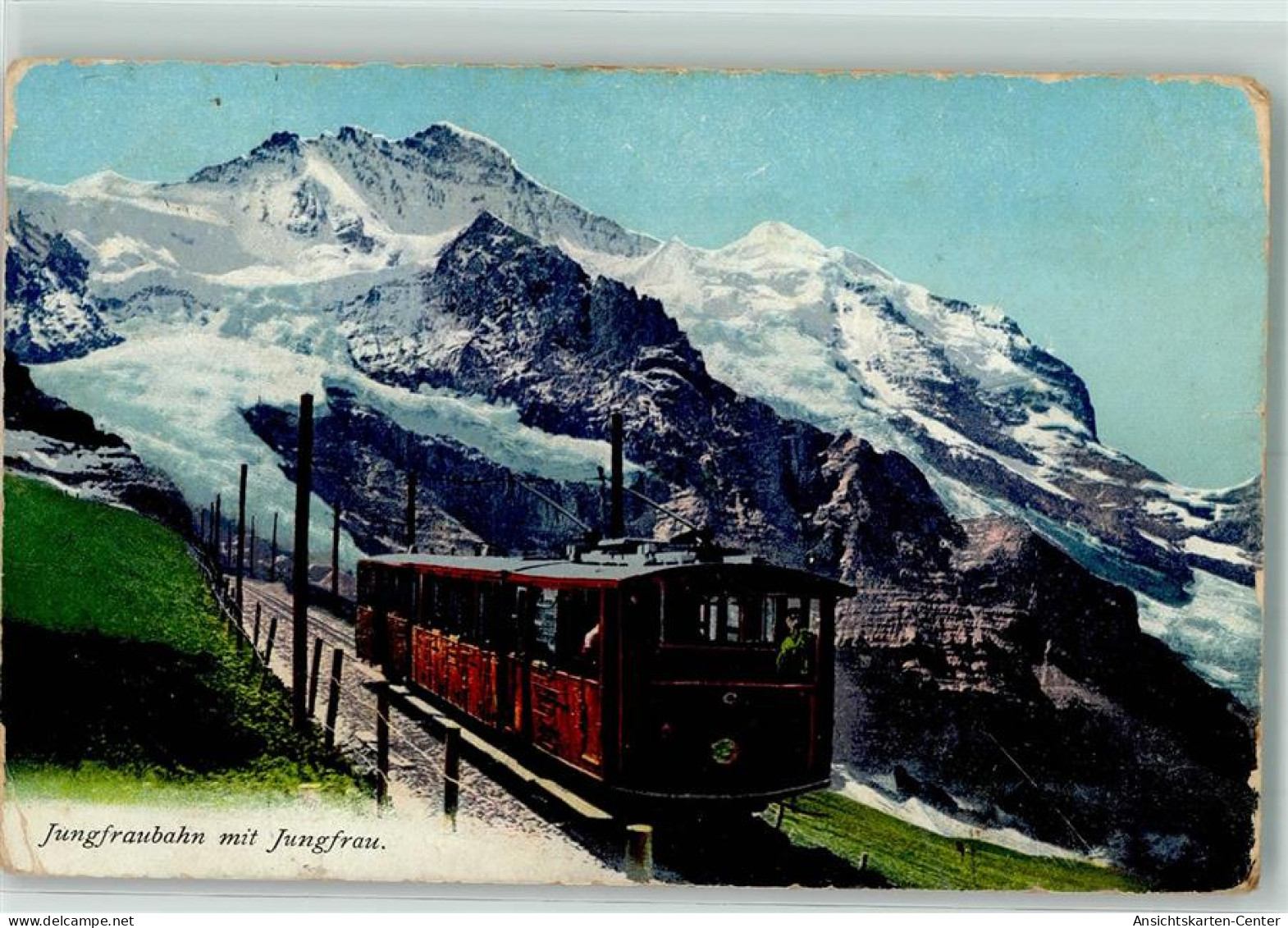 10316104 - Jungfraubahn Zahnradbahn  AK - Funicular Railway