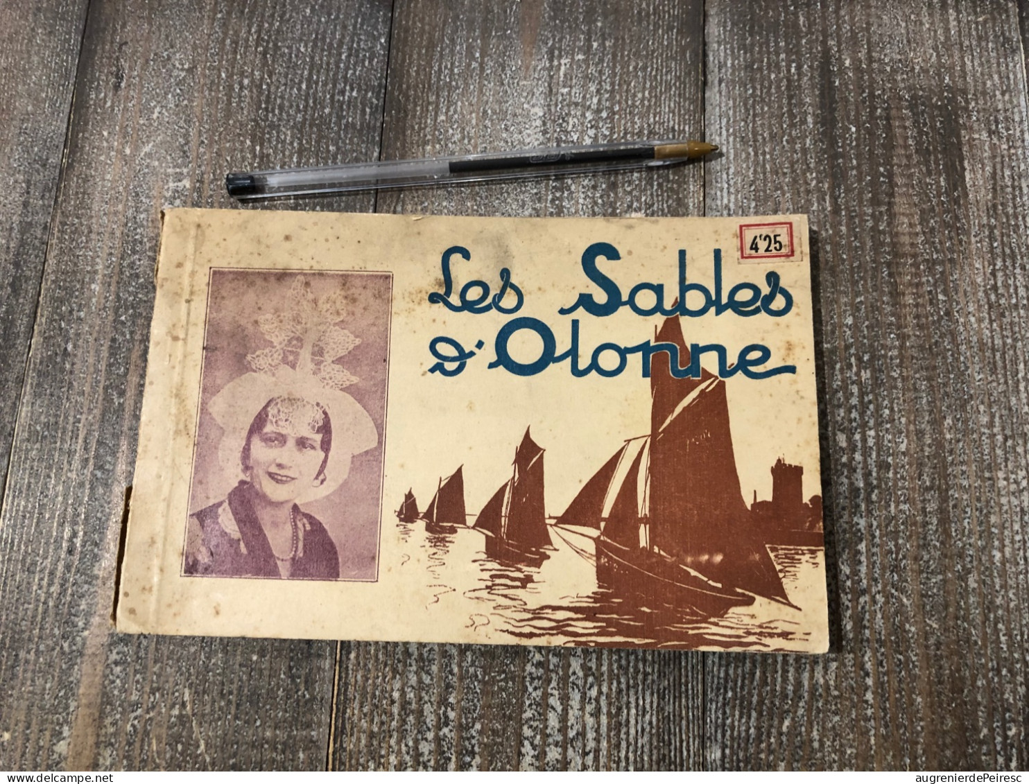 Livret «  Les Sables D’olonnes «  Années 20 - Pays De Loire
