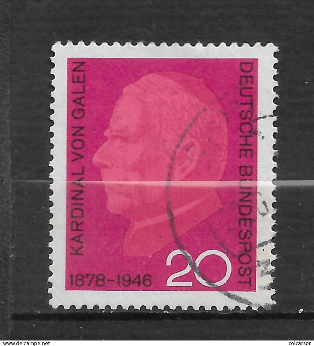 ALLEMAGNE FÉDÉRALE  N°   363 " VON GALEN " - Used Stamps