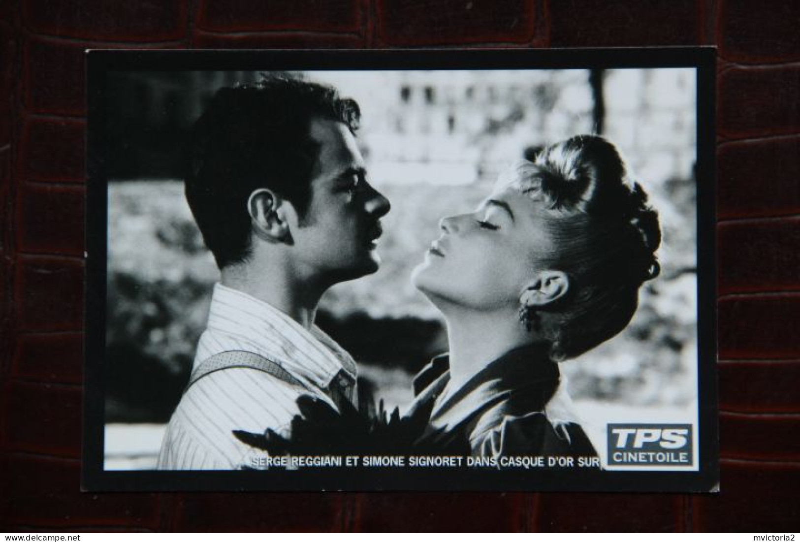 SPECTACLE - Acteurs : Serge REGGIANI Et Simone SIGNORET Dans CASQUE D'OR - Affiches Sur Carte