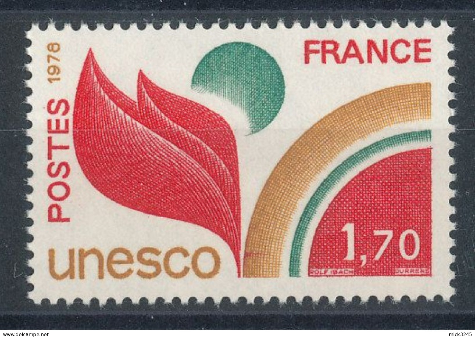 .57** UNESCO - Mint/Hinged