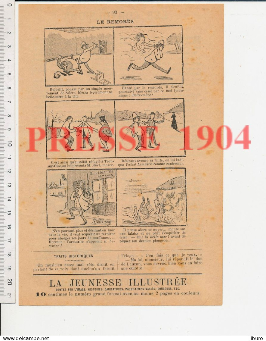 Humour Dessin Dandurand Gendre Belle-mère Lemaire Armurier Jean Marot Va Te Faire Pendre Ailleurs Garguille Ascenseur - Non Classificati