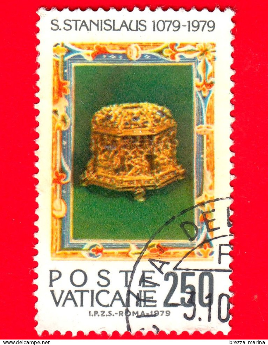 VATICANO - Usato - 1979 - 9º Centenario Del Martirio Di San Stanislao - Reliquario Del 1504 - 250 - Gebraucht