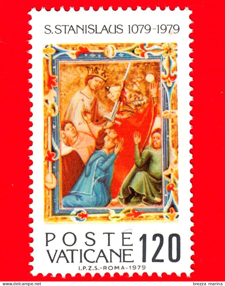 VATICANO - Usato - 1979 - 9º Centenario Del Martirio Di San Stanislao - Il Martirio Di San Stanislao - 120 L. • - Used Stamps