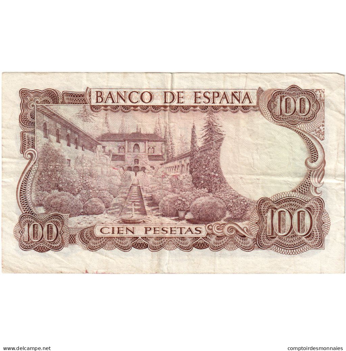 Billet, Espagne, 100 Pesetas, 1970-1971, 1970-11-17, KM:152a, TB - [ 4] 1975-…: Juan Carlos I.