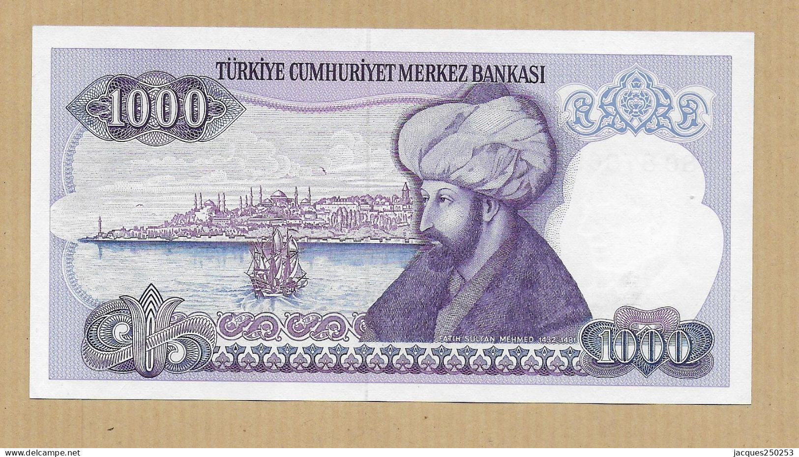 1000 BIN TURKLIRASI 1986-1988 NEUF - Turquie