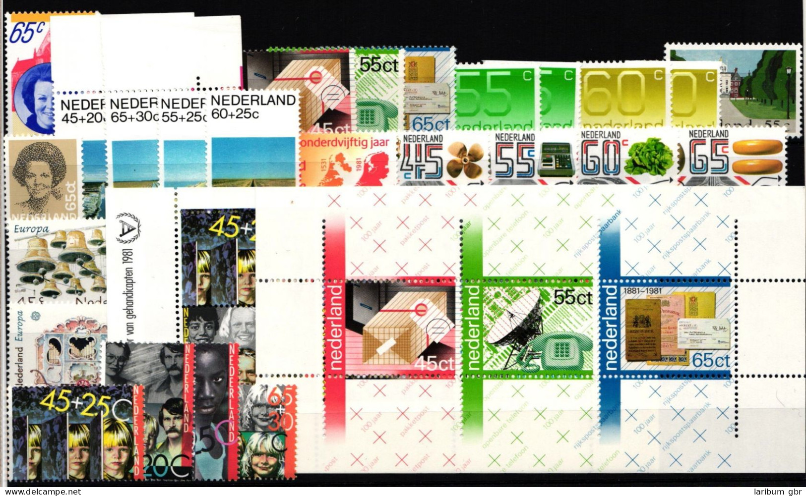 Niederlande Jahrgang 1981 Mit 1175-1197 Postfrisch #KV298 - Sonstige & Ohne Zuordnung