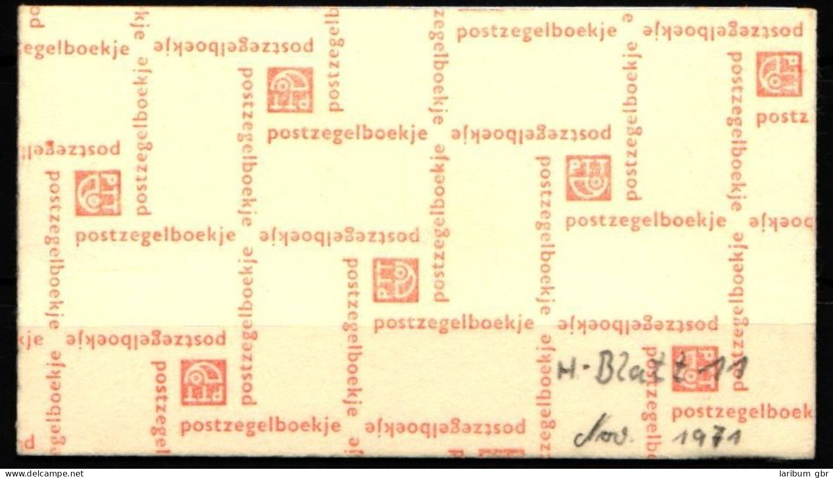 Niederlande Markenheft 11 Postfrisch Königin Juliane/ Ziffer #KV332 - Sonstige & Ohne Zuordnung