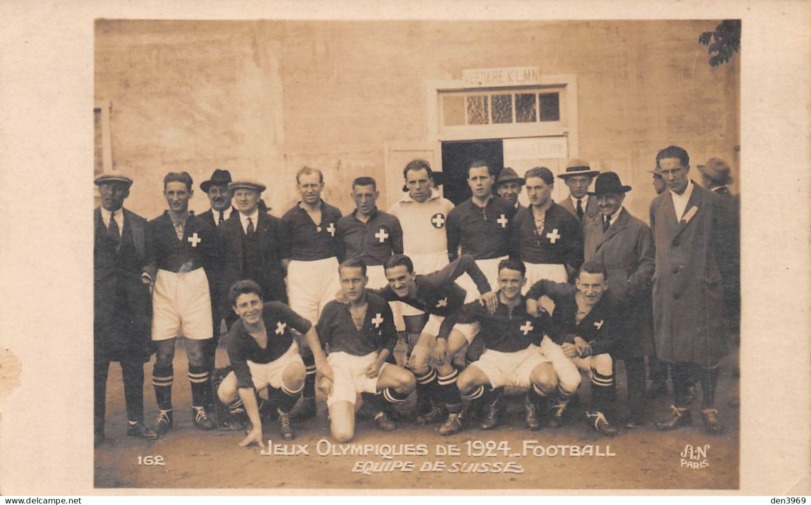 Jeux OLYMPIQUES De 1924 à Paris - Football - Equipe De SUISSE - Olympische Spelen