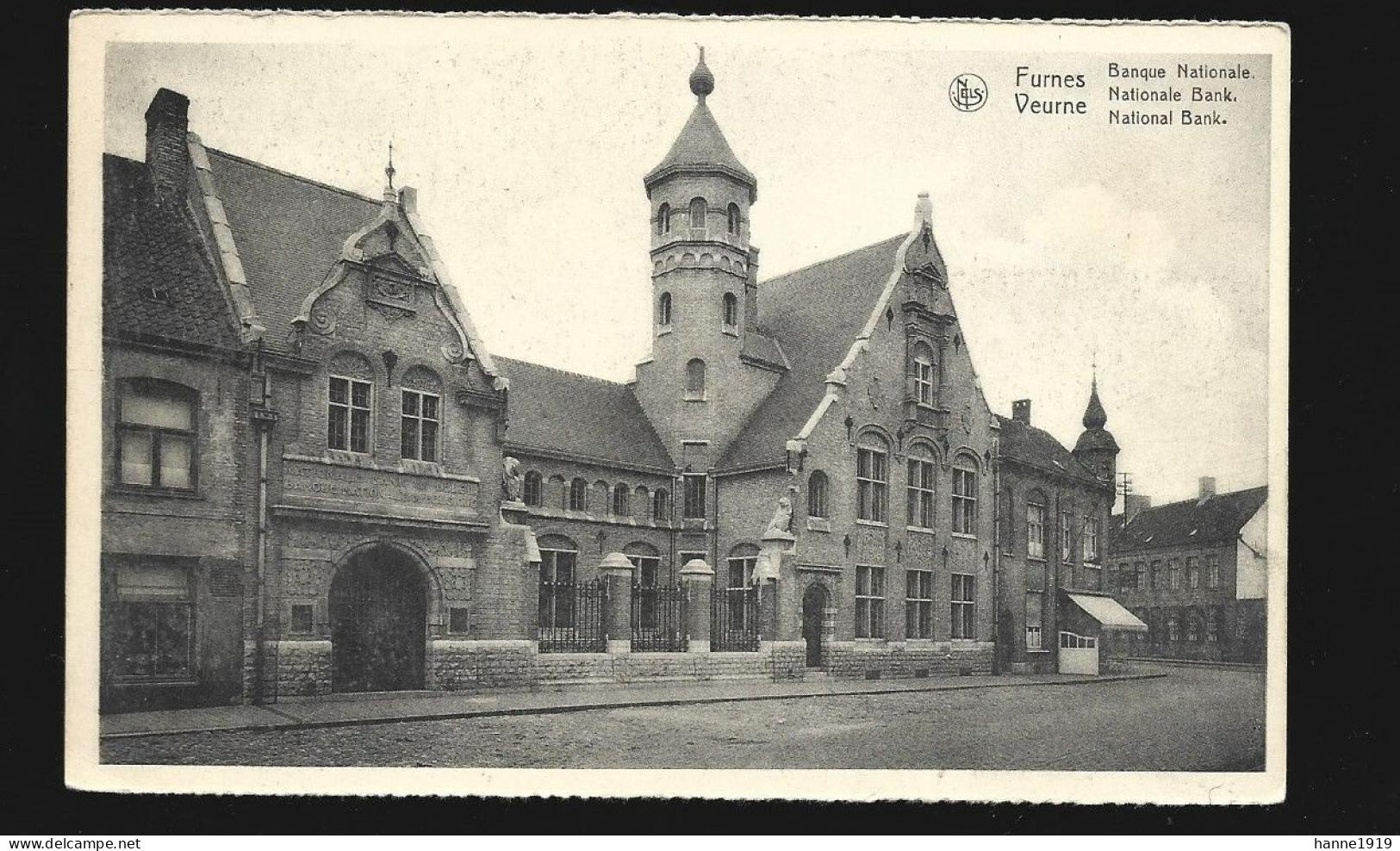 Veurne Nationale Bank Furnes Banque Nationale Htje - Veurne