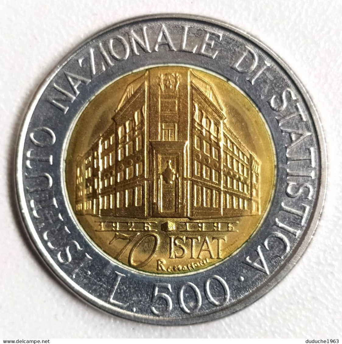 Italie - 500 Lire 1996 - 500 Lire