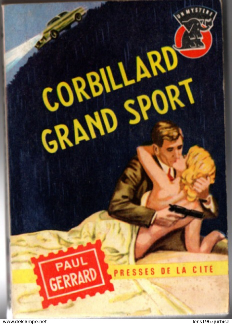 Corbillard Grand Sport , Paul Gerrard , ( 1960 ) 190 Pages , Tâches De Rousseurs Sinon BE - Presses De La Cité