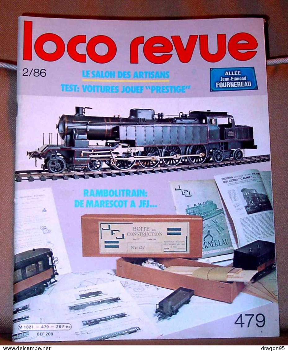 Magazine LOCO REVUE #479 - Années 80 - Ferrovie & Tranvie