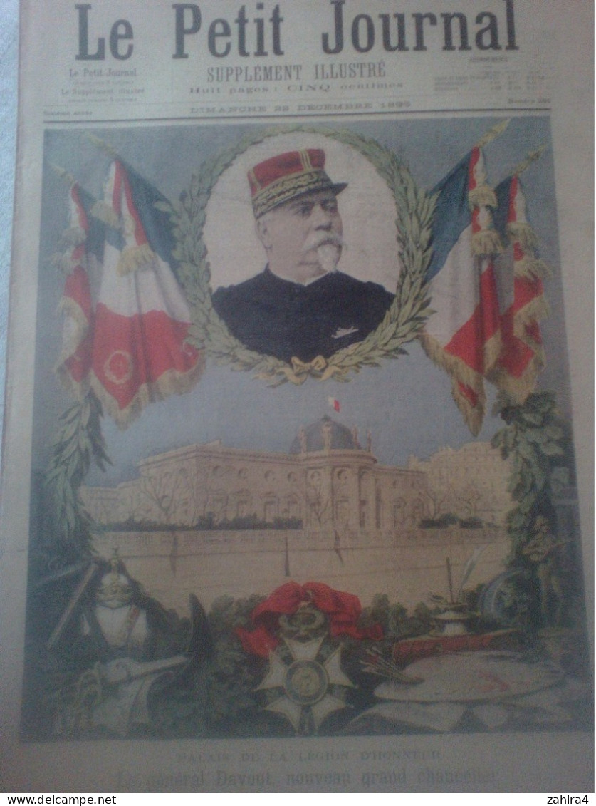 Le Petit Journal 266 Palais Légion D'honneur Général Davout Théâtre La Gaité Panurge Meilhac St-Albin M Planquette Anges - Revues Anciennes - Avant 1900