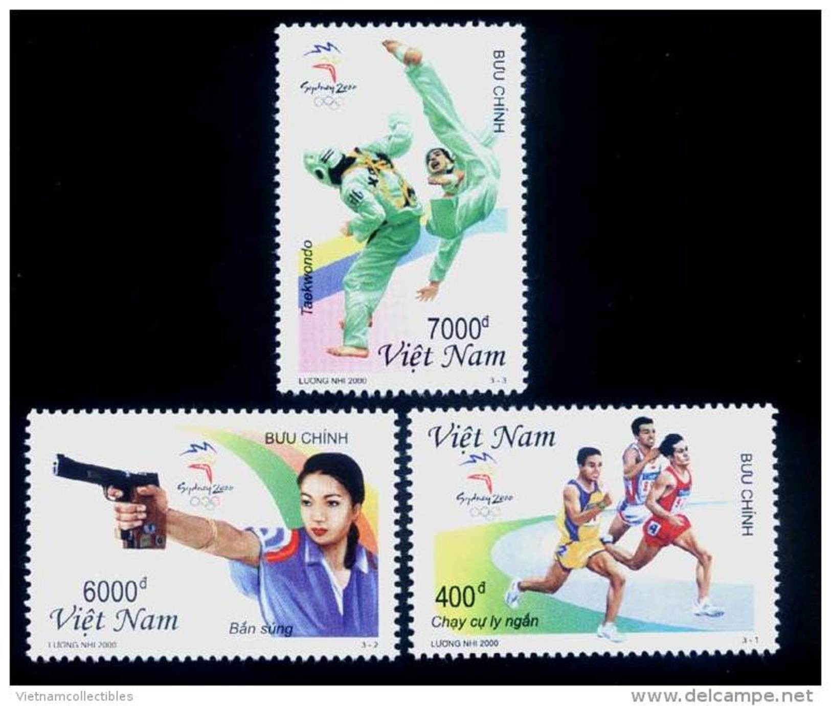 Vietnam Viet Nam MNH Perf Withdrawn Stamps 2000 : Olympic Games In Sydney (Ms837) - Viêt-Nam