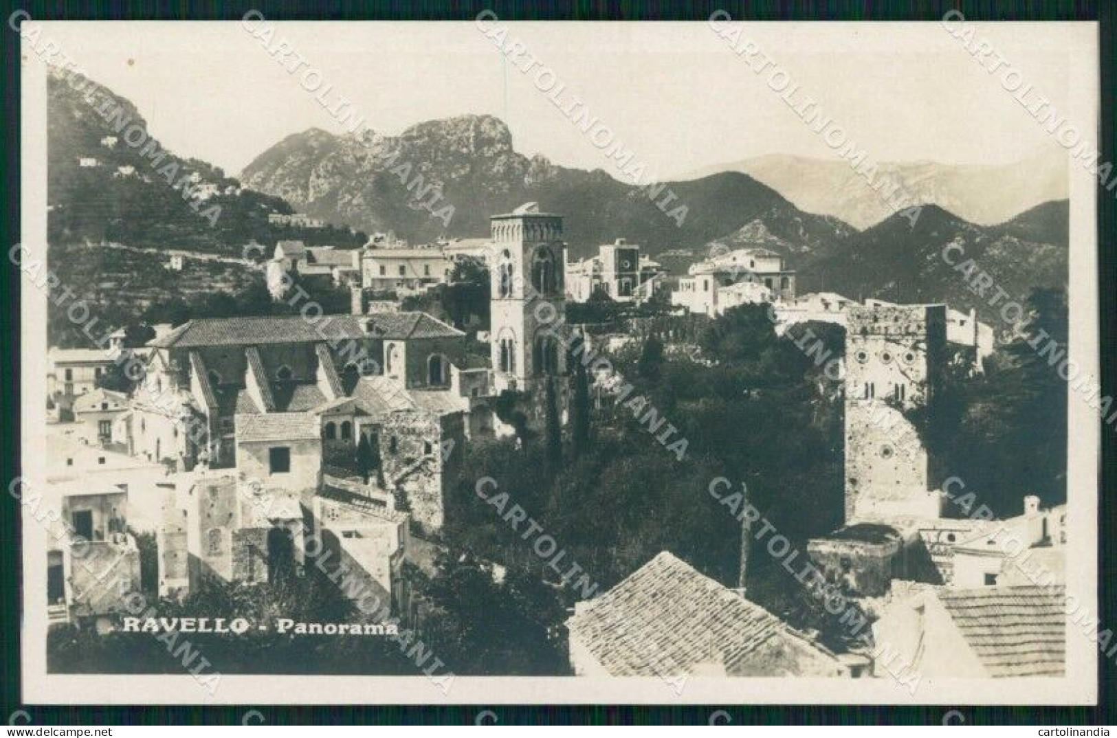 Salerno Ravello Foto Cartolina RT0634 - Salerno