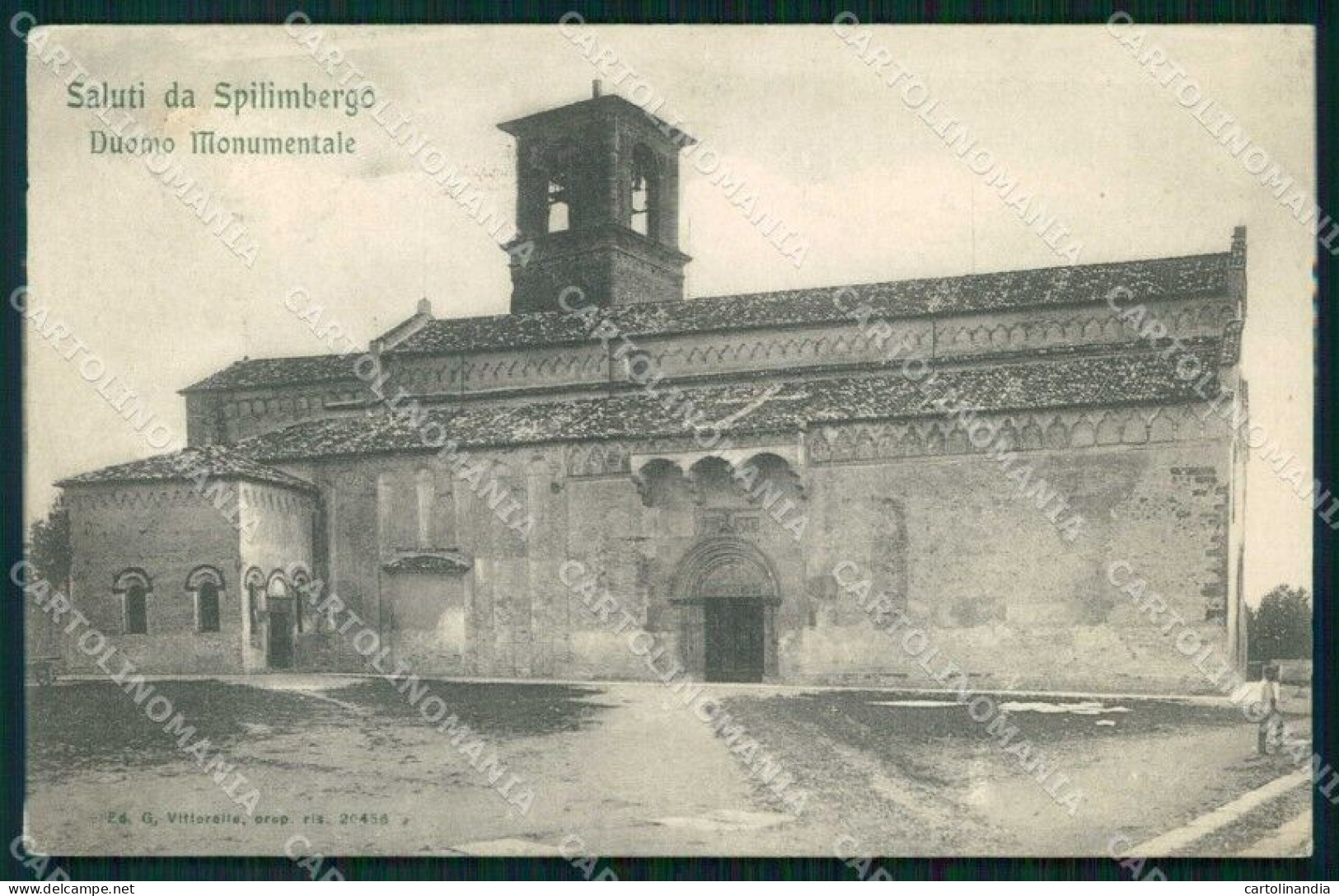 Pordenone Spilimbergo Saluti Da Duomo Monumentale Cartolina RT0992 - Pordenone