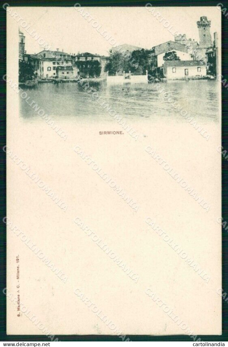 Brescia Sirmione Lago Di Garda Modiano 191 Cartolina RT0982 - Brescia