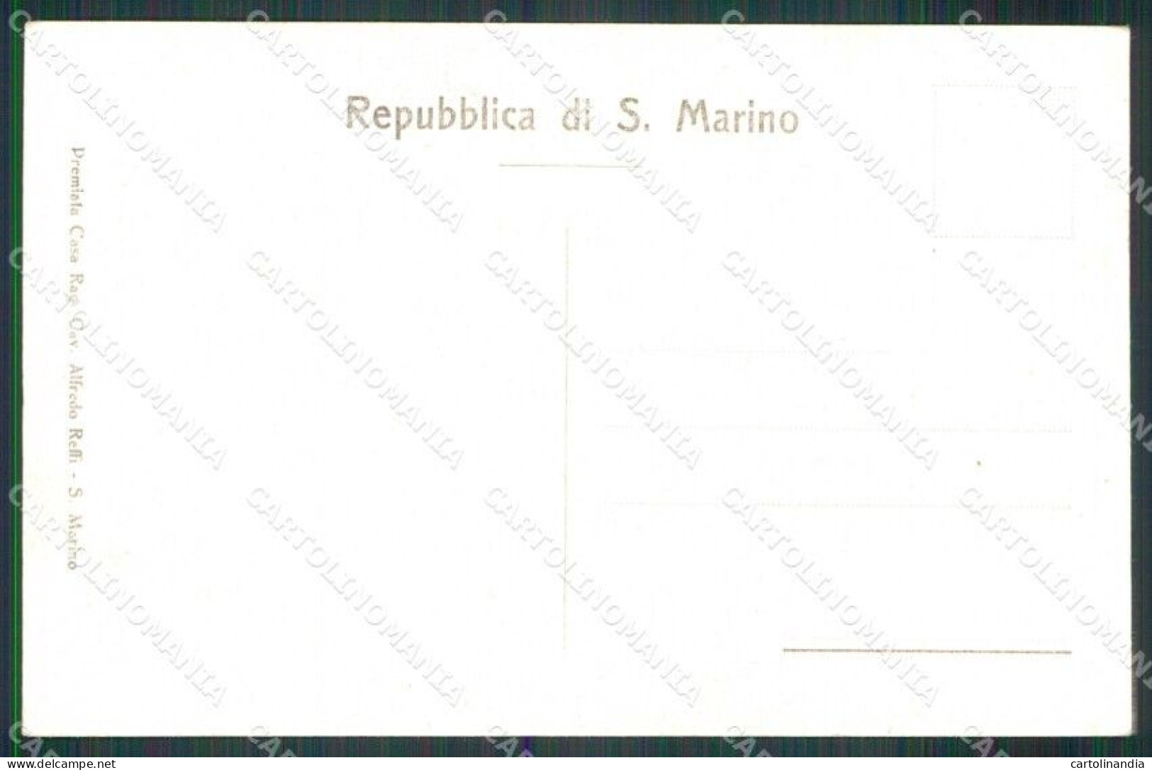 San Marino Città Capitani Reggenti Costumi Cartolina RT1091 - San Marino