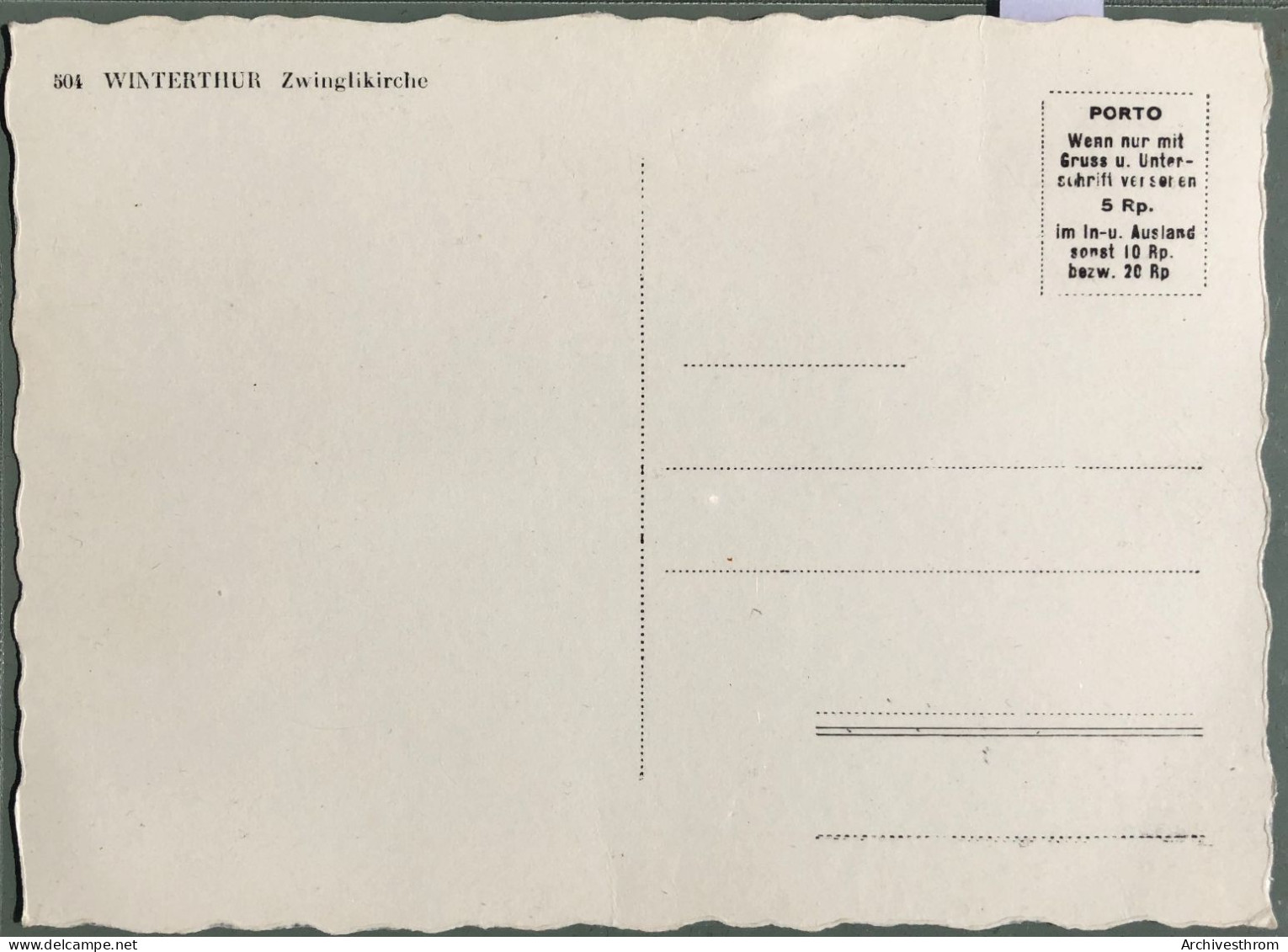 Winterthur - Zwinglikirche (16'792) - Winterthur