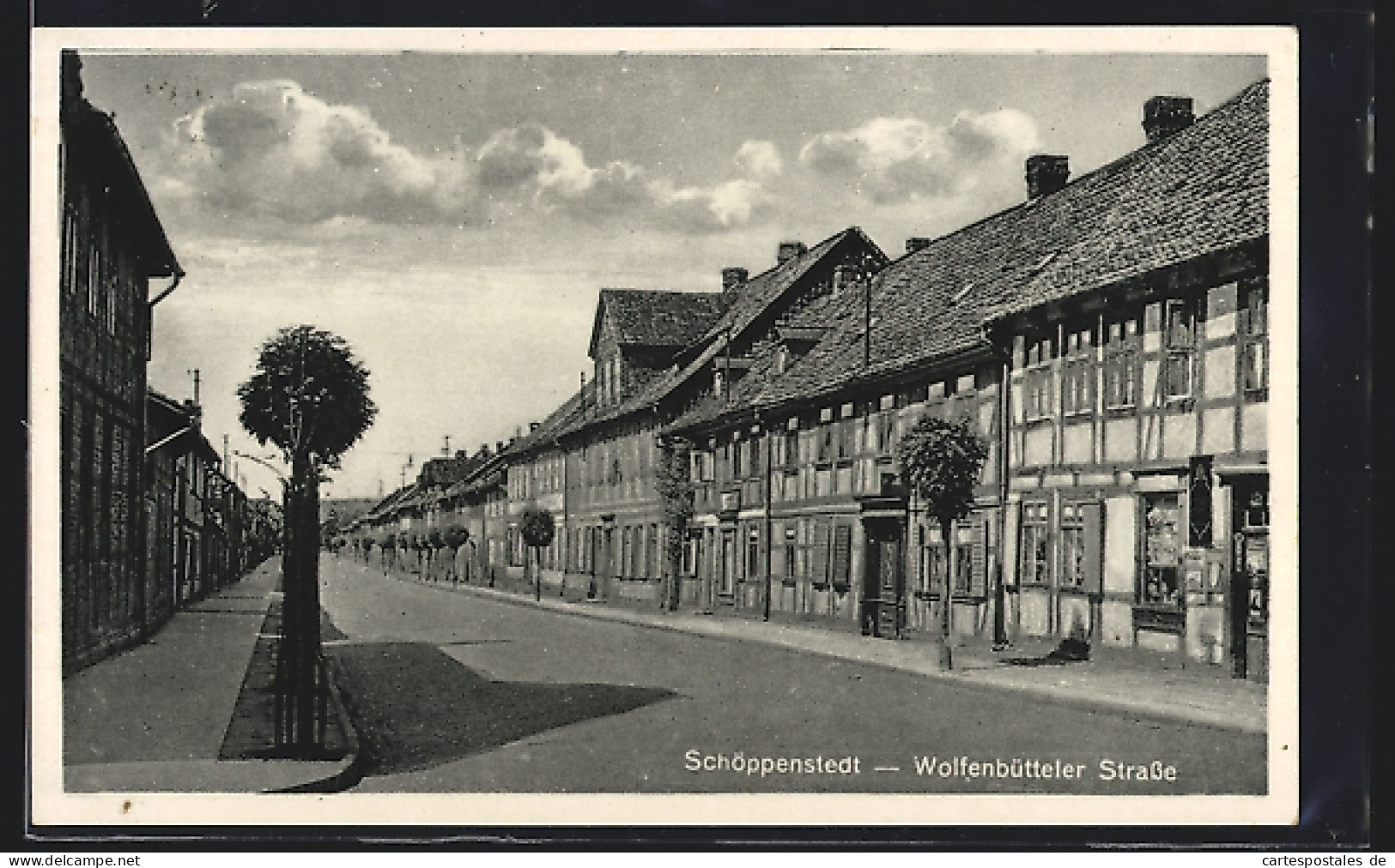 AK Schöppenstedt, Partie In Der Wolfenbütteler Strasse  - Wolfenbüttel