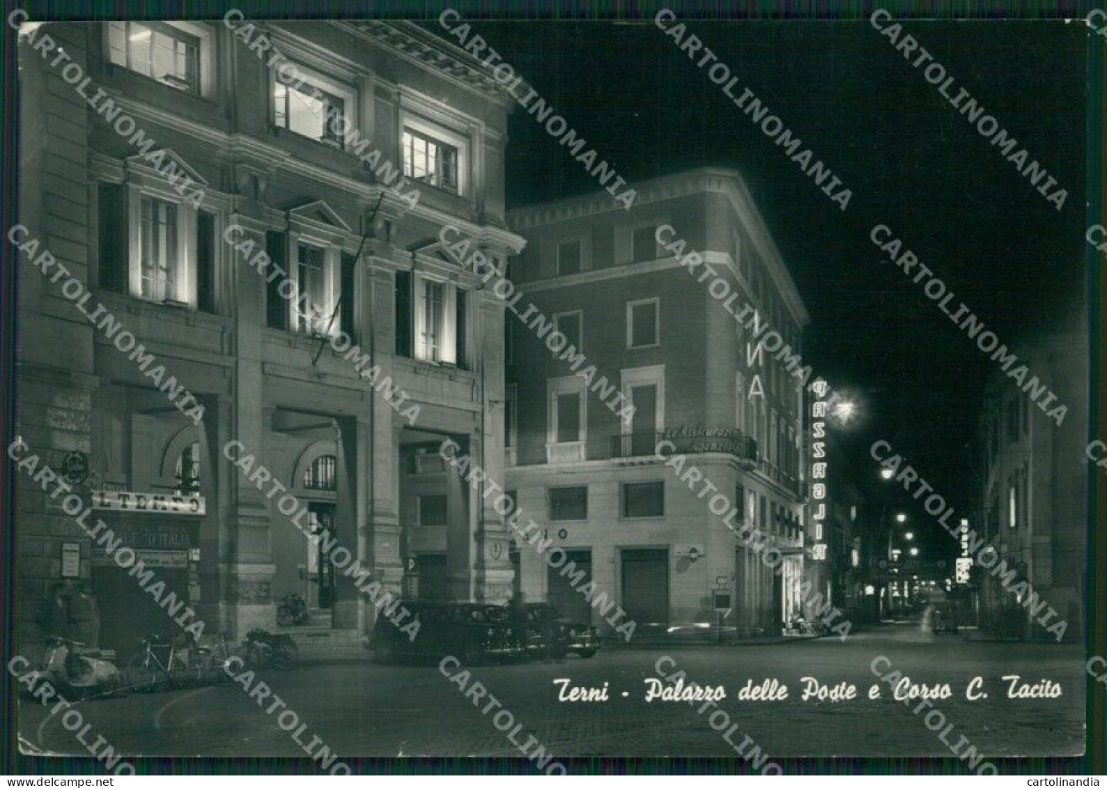 Terni Città Palazzo Poste Foto FG Cartolina ZK2696 - Terni