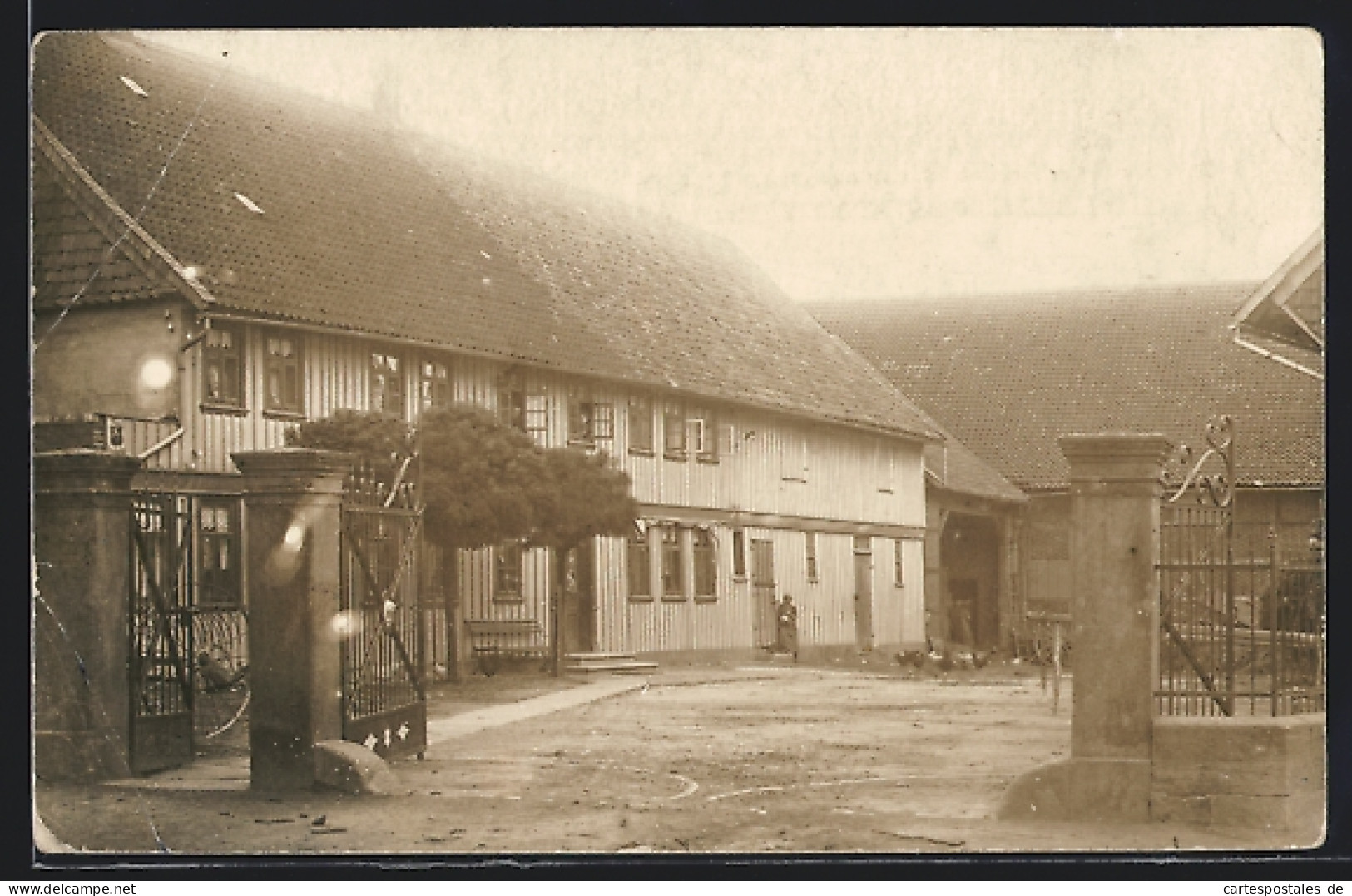 Foto-AK Langelsheim, Das Gehöft Dieckmann  - Langelsheim