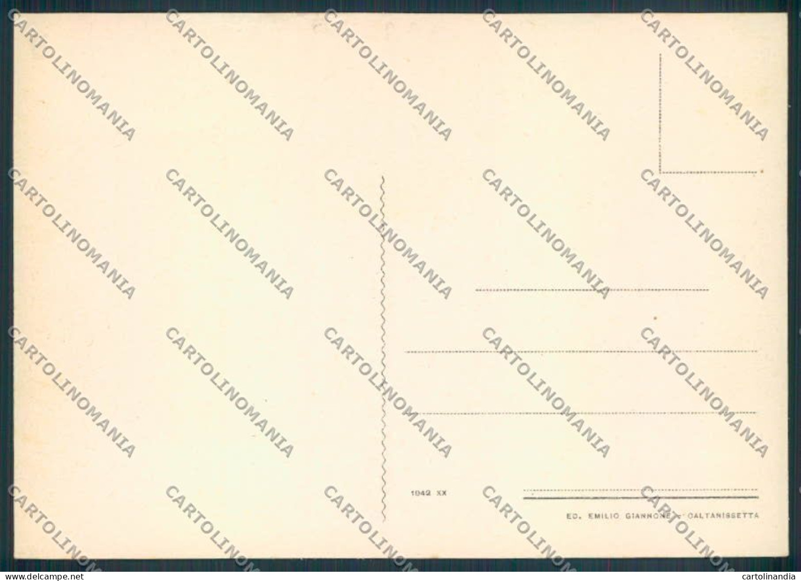 Caltanissetta Città Poste Corriera FG Cartolina ZF6372 - Caltanissetta