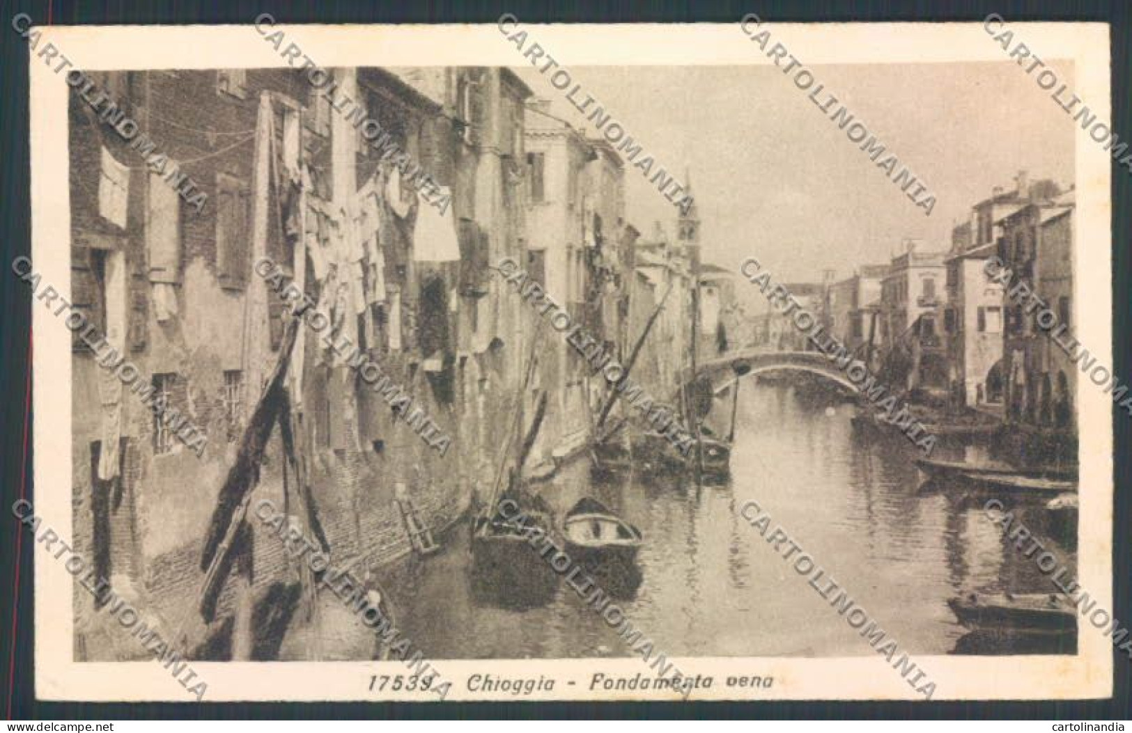 Venezia Chioggia Barca Cartolina ZQ2821 - Venezia (Venice)