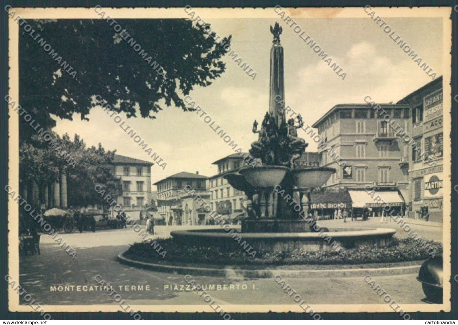 Pistoia Montecatini FG Cartolina ZF3764 - Pistoia