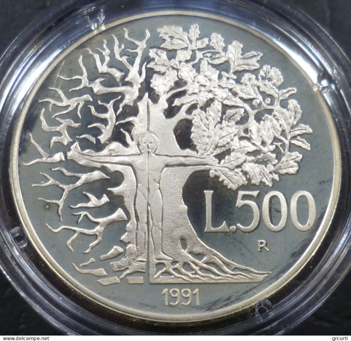 Italia - 500 + 200 Lire 1991 - Flora E Fauna - 1° Emissione - Gig# 447P - KM# 142+143 - 500 Lire