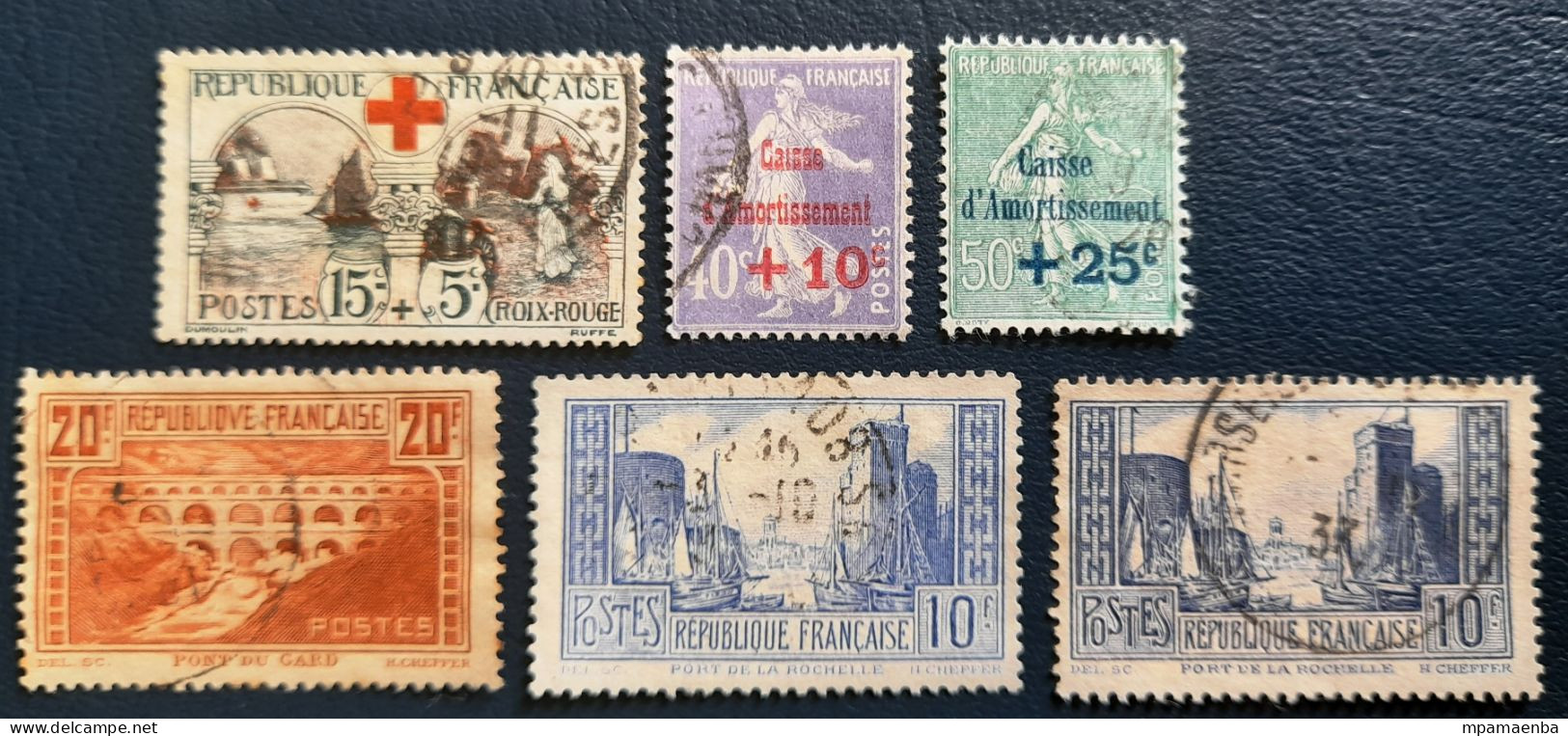 Petit Lot De Timbres Semi-classiques Oblitérés, Cote 165 Euros. - Collections