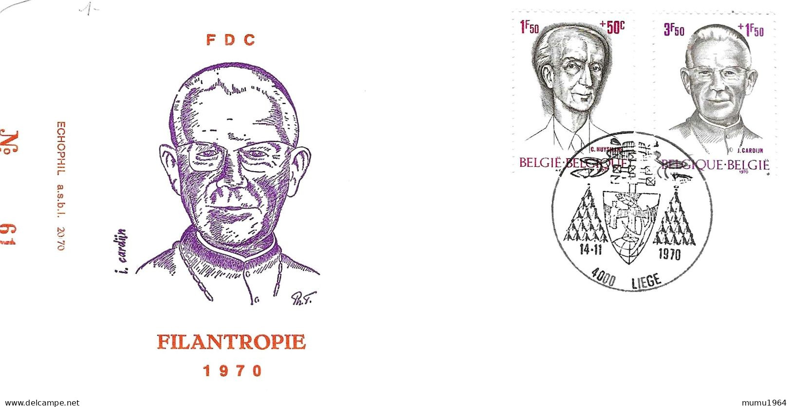 COB - N° 61 - Timbre N° 1557/58 - 1961-1970