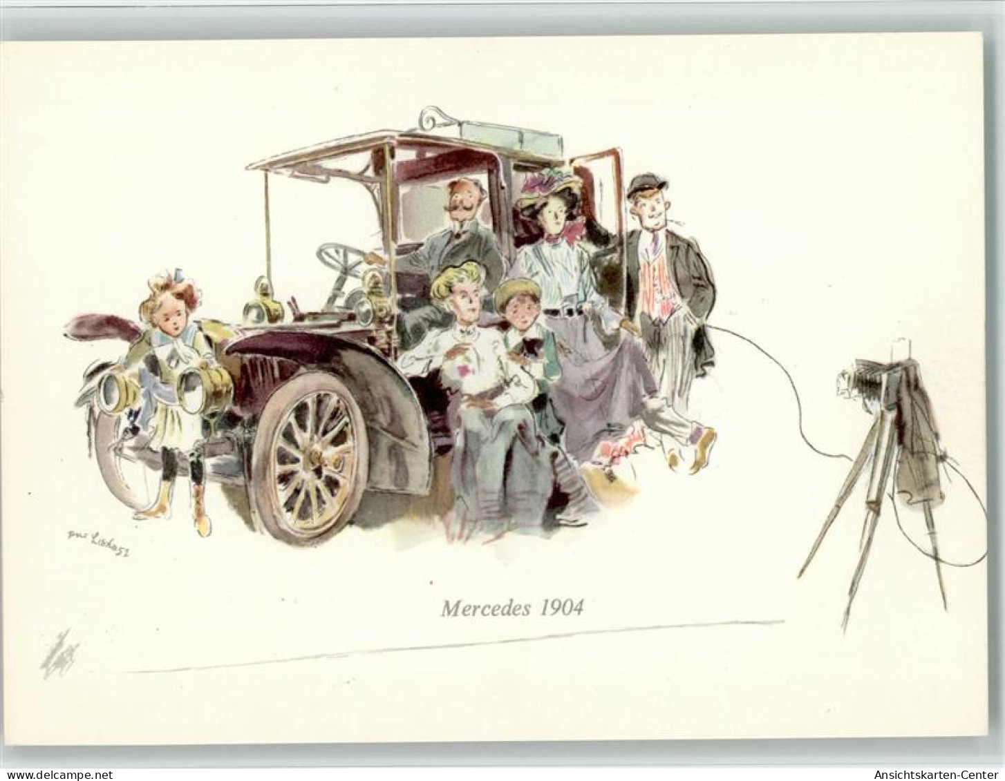 13028504 - Mercedes Oldtimer 1904 - Fotoapparat - Autres & Non Classés