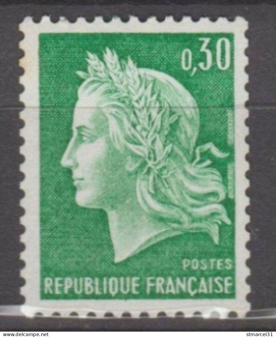 GRANDE RARETE " DOUBLE N° ROUGE Au Dos" Sur N°1536A Neuf** - Unused Stamps