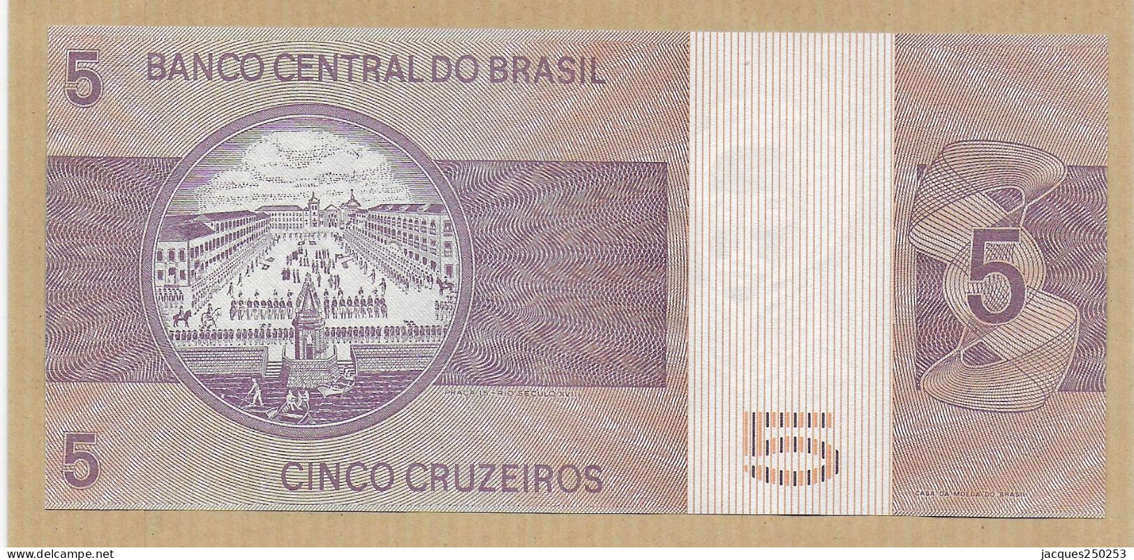 CINCO CRUZEEIROS  BRASIL NEUF - Brasilien