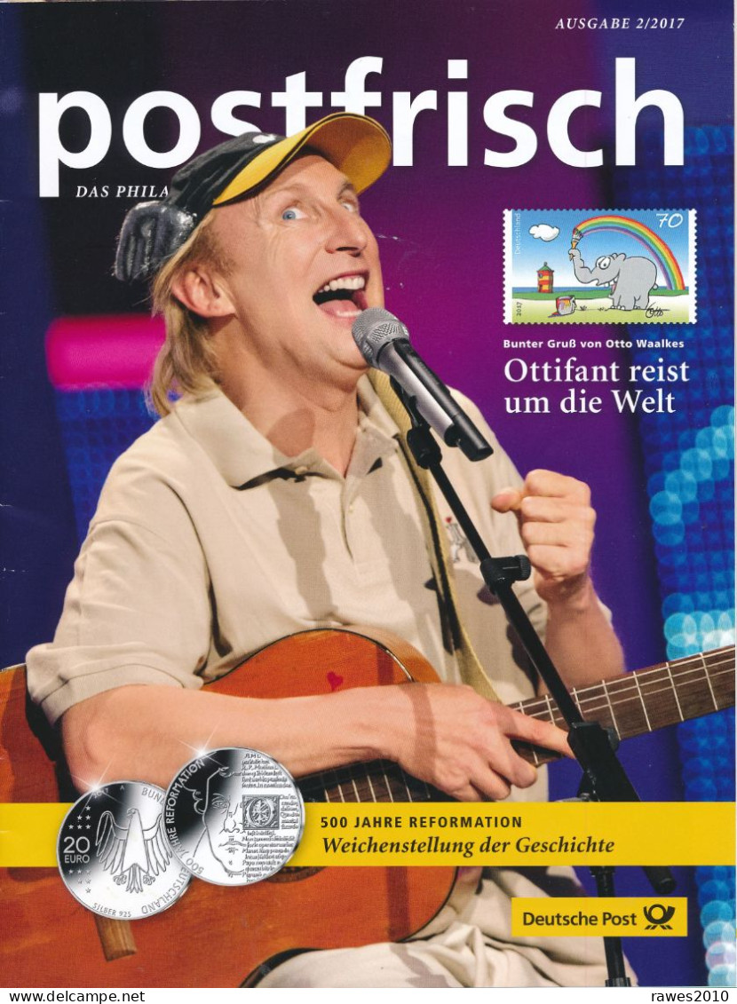 BRD / Bund Bonn DP PSdg. (= Pressesendung) Entg. Bez. 2017 Russland Zar Elefant = Ottifant Otto Waalkes Gitarre - Cartas & Documentos