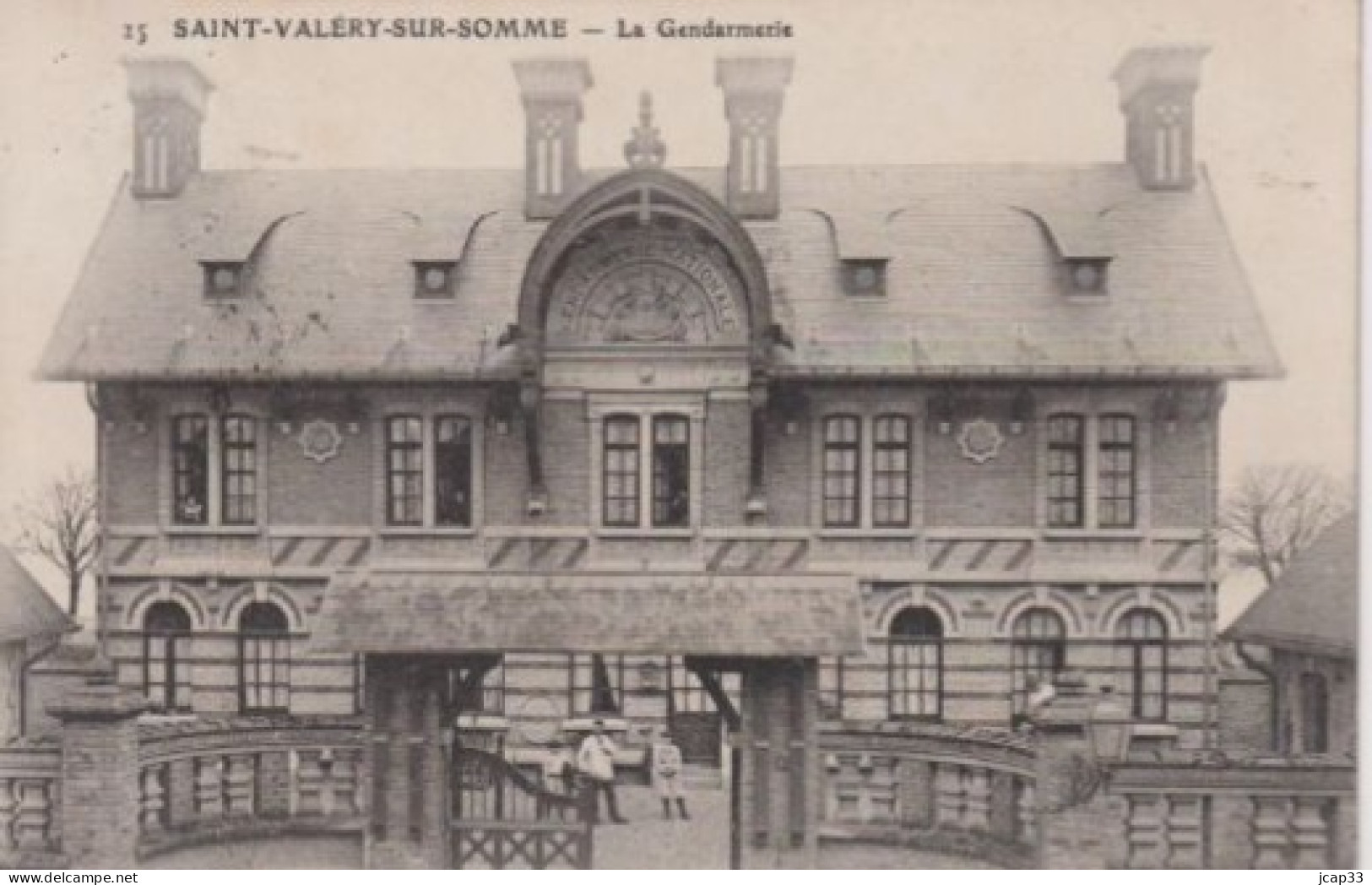 80 SAINT VALERY SUR SOMME  -  La Gendarmerie  - - Saint Valery Sur Somme